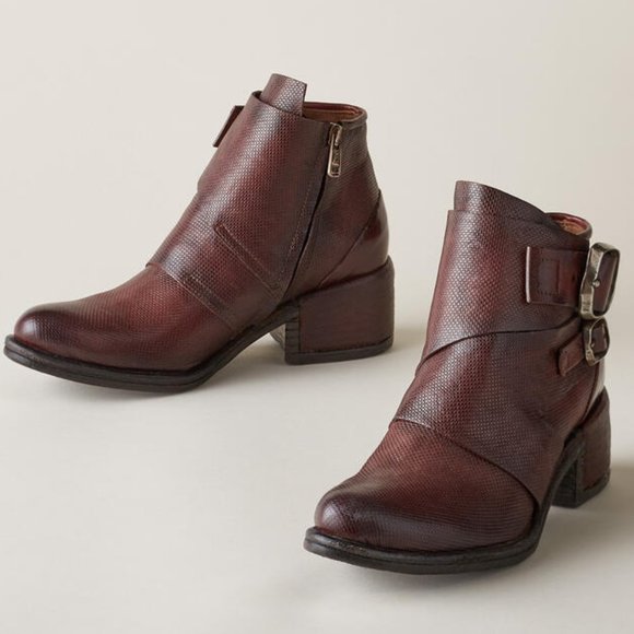 NWT A.S.98 Olin Ankle boots textured leather (40) 10 - Picture 14 of 14